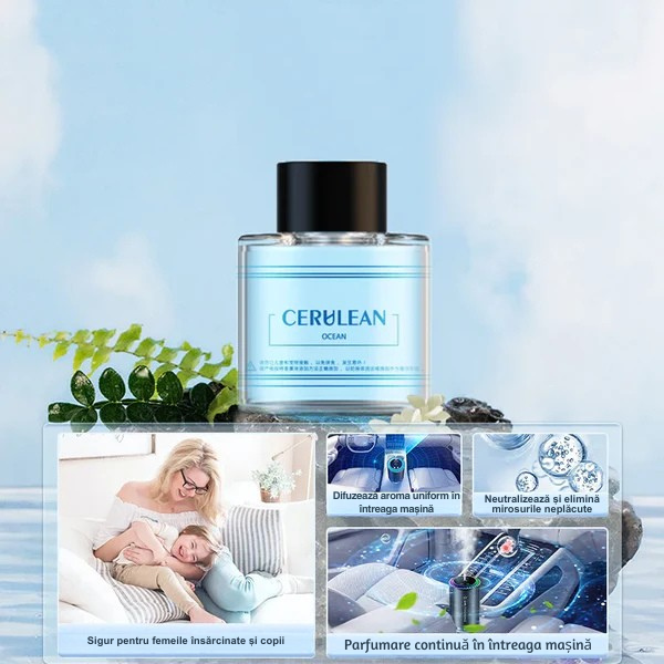 Parfum Auto Aromaterapie cu Lumină